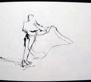 2011-montebello-sketchbook58-corrida-arles-13x20cm-worksonpaper-IMGP7476