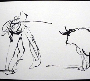 2011-montebello-sketchbook58-corrida-arles-13x20cm-worksonpaper-IMGP7497