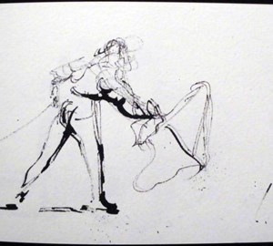 2011-montebello-sketchbook59-corrida-arles-13x20cm-worksonpaper-IMGP7511