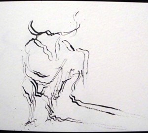 2011-montebello-sketchbook61-corrida-arles-13x20cm-worksonpaper-IMGP7590