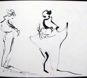 2011-montebello-sketchbook61-corrida-arles-13x20cm-worksonpaper-IMGP7594