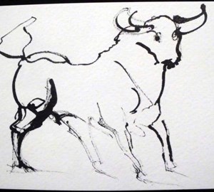 2011-montebello-sketchbook62-corrida-arles-9x14cm-worksonpaper-IMGP7617