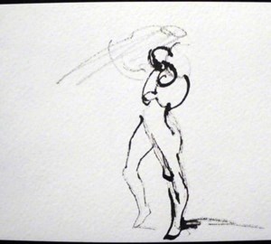 2011-montebello-sketchbook62-corrida-arles-9x14cm-worksonpaper-IMGP7627