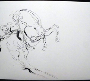 2011-montebello-sketchbook63-corrida-arles-24x32cm-worksonpaper-IMGP7643