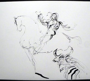 2011-montebello-sketchbook63-corrida-arles-24x32cm-worksonpaper-IMGP7651