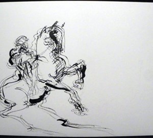 2011-montebello-sketchbook63-corrida-arles-24x32cm-worksonpaper-IMGP7652