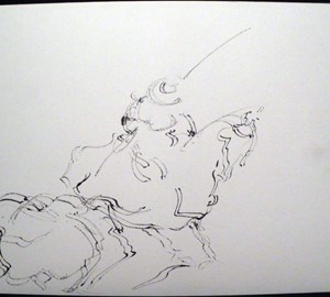 2011-montebello-sketchbook63-corrida-arles-24x32cm-worksonpaper-IMGP7659