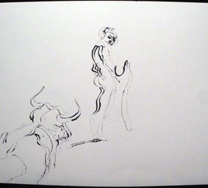 2011-montebello-sketchbook63-corrida-arles-24x32cm-worksonpaper-IMGP7661