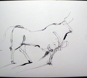 2011-montebello-sketchbook63-corrida-arles-24x32cm-worksonpaper-IMGP7671