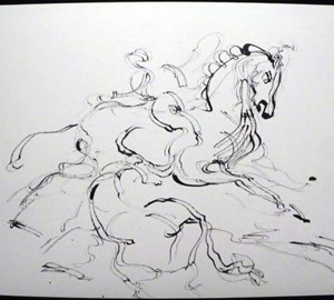 2011-montebello-sketchbook63-corrida-arles-24x32cm-worksonpaper-IMGP7675